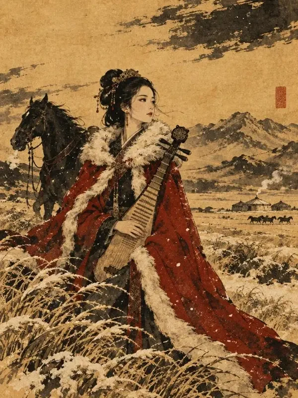 《昭君出塞》封面 - 香蕉短剧汉历史短剧